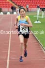 Girls under-15s 3000 metres, North Eastern Champs, Gateshead Stadium. Photo: David T. Hewitson/Sports for All Pics